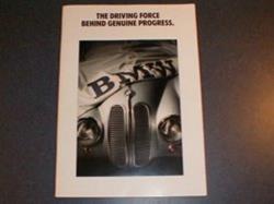 1991 The Driving Force - BMW history brochure