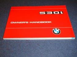 1977 E12 5 Series Owners Manual