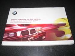 1998 E36 3 Series Owners Manual