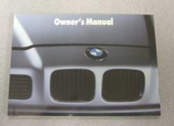 1991 E31 850i Owners Manual