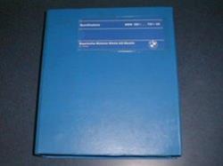 Specifications book, US 320i-733i to 82 Year model