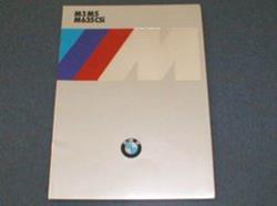 2/86 M3/M5/M635CSi Sales Brochure. German Text