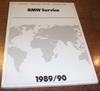 1989 / 1990 Dealer Serice Locator - Worldwide