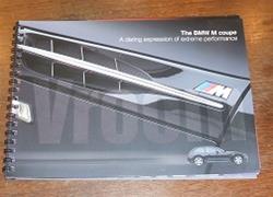 1999 Z3 MCoupe Sales Brochure