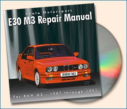 E30 M3 Repair Manual CD